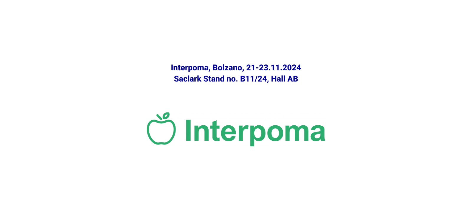 Fabbri Group and Saclark look forward to welcoming you to Interpoma 2024!